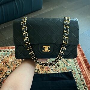 Chanel Classic Vintage Medium Double Flap Bag